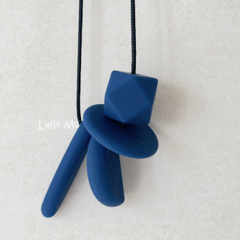 AMNINGSHALSBAND Silimama - Shapes -Denim Blue (dark blue)