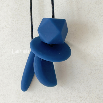 AMNINGSHALSBAND Silimama - Shapes -Denim Blue (dark blue)