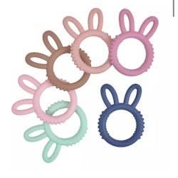 BITE FIGURE IN SILICONE -FLUFFY BUNNY– OLD PINK