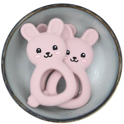 BITFIGUR I SILIKON -Rabbit - Light Old Pink