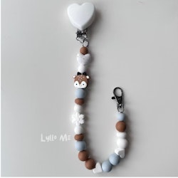 BADGE HOLDER WITH CLIPS-REN