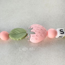 ID-KORT/ NYCKEL HÅLLARE med text Sjuksköterska med  DAISY CLIPS