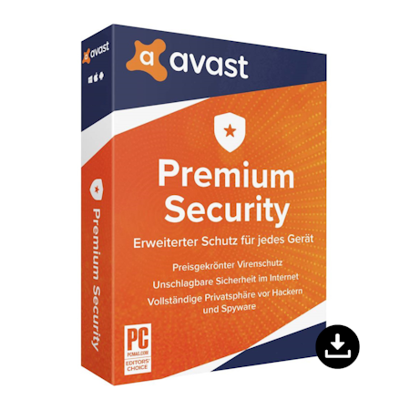 Avast Premium Security 2022 - 1 Års Licens
