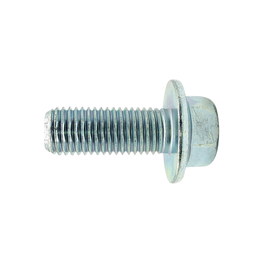 M12x25 Flänsskruv SLÄT 8.8 FZB 100st