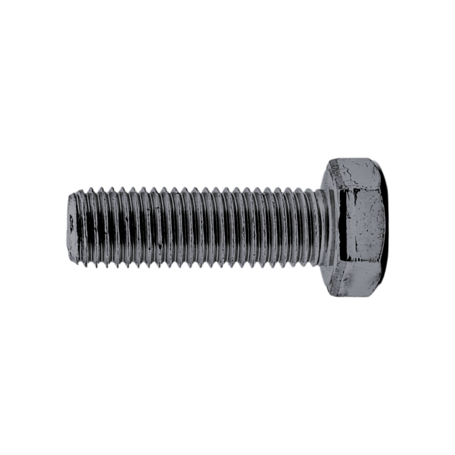 M16x55 Sexkantskruv Helgängad A2-70 25st