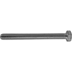 M6x40 Sexkantskruv Helgängad A2-70 100st