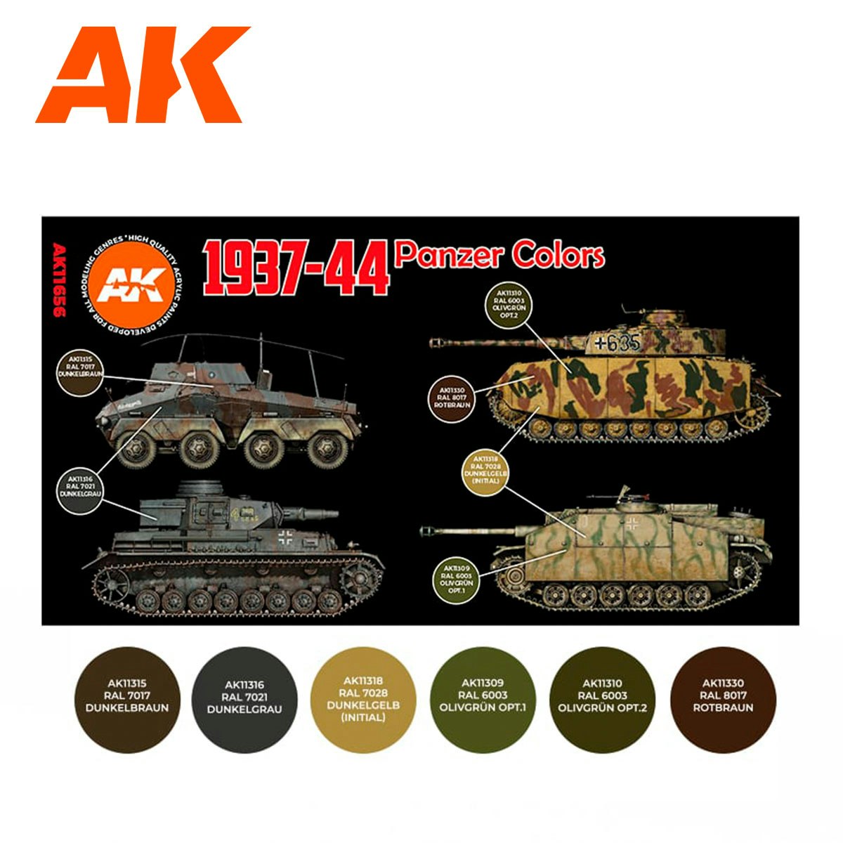 1937-44 PANZER COLORS