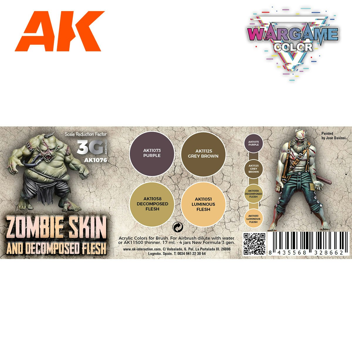 ZOMBIE SKIN - WARGAME COLOR