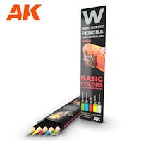 WEATHERING PENCILS BASIC COLORS SET