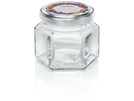 Hexagonal jars 106 ml