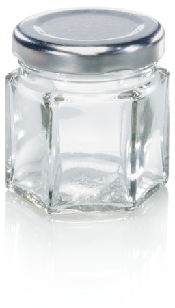Hexagonal Glasburk 47 ml