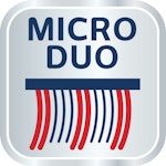 Golvmopp Profi XL Micro Duo (3-delad skaft)