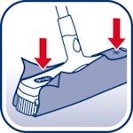 Rubber Broom Head - Click System