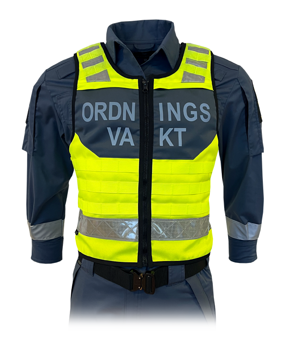 APEX730 Ordningsvakt MOLLE-väst - Ullharen