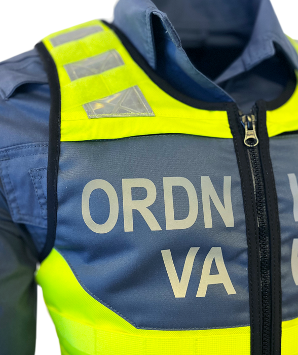 APEX730 Ordningsvakt MOLLE-väst - Ullharen