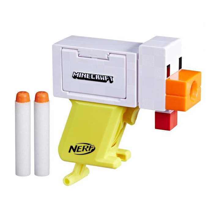 NERF Minecraft Microshots Chicken