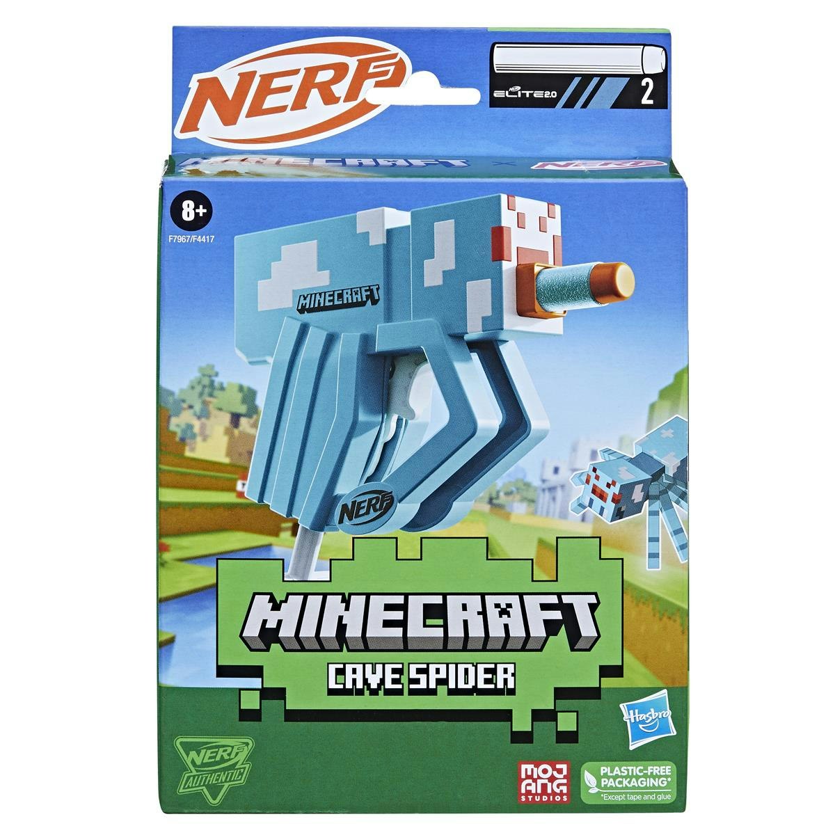 NERF Minecraft Microshots Cave Spider