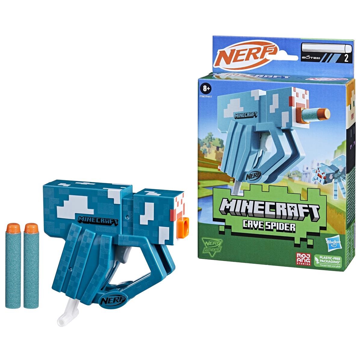 NERF Minecraft Microshots Cave Spider