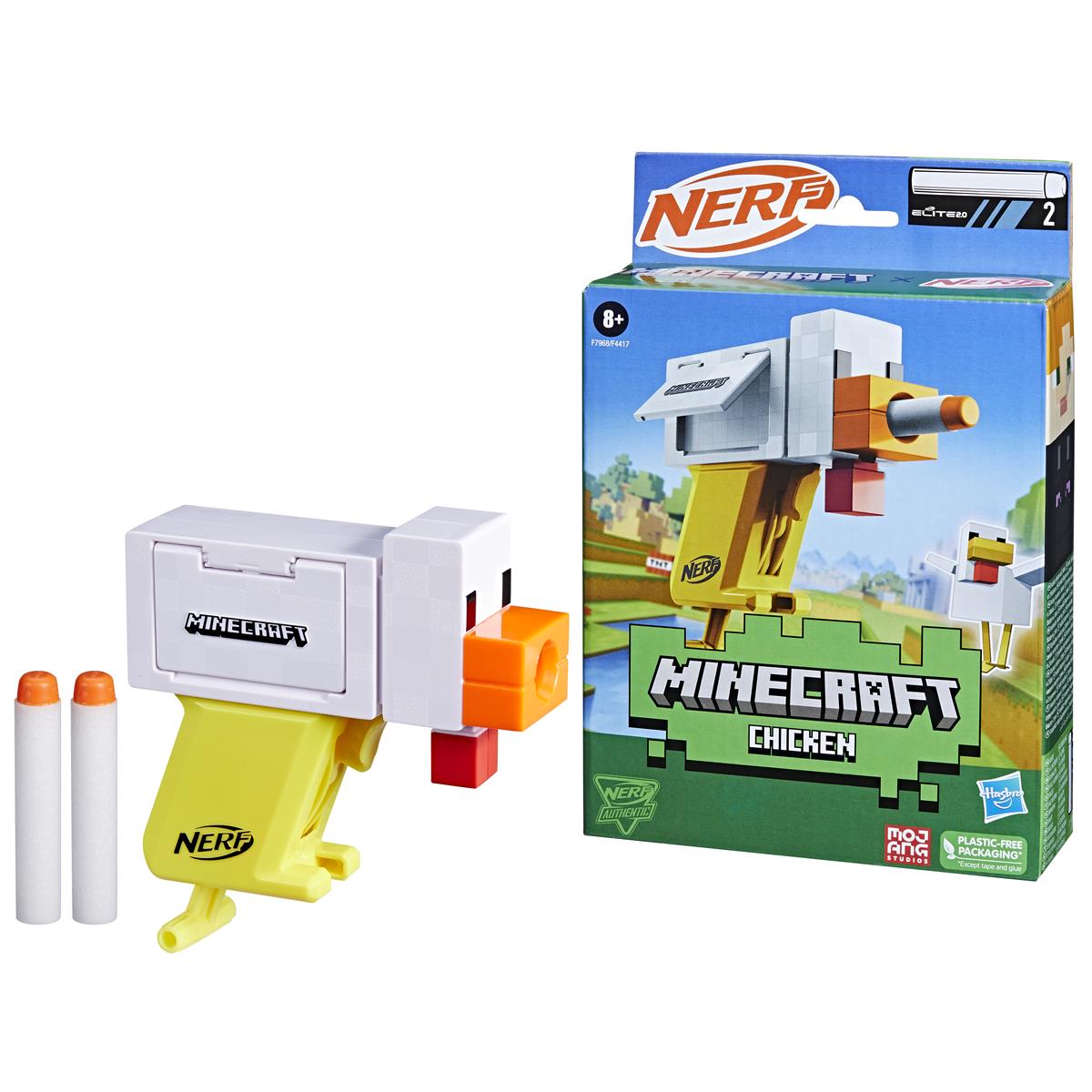 NERF Minecraft Microshots Chicken