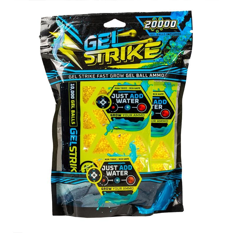 GelStrike Gelballs / Gellets 20.000 st Yellow