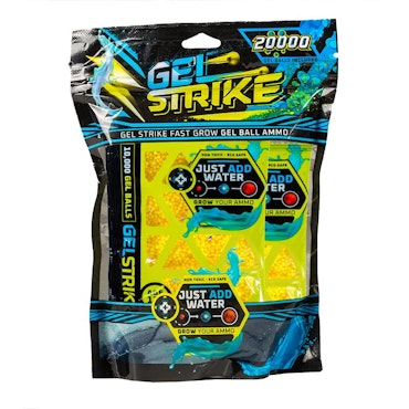 GelStrike Gelballs / Gellets 20.000 rnd Yellow
