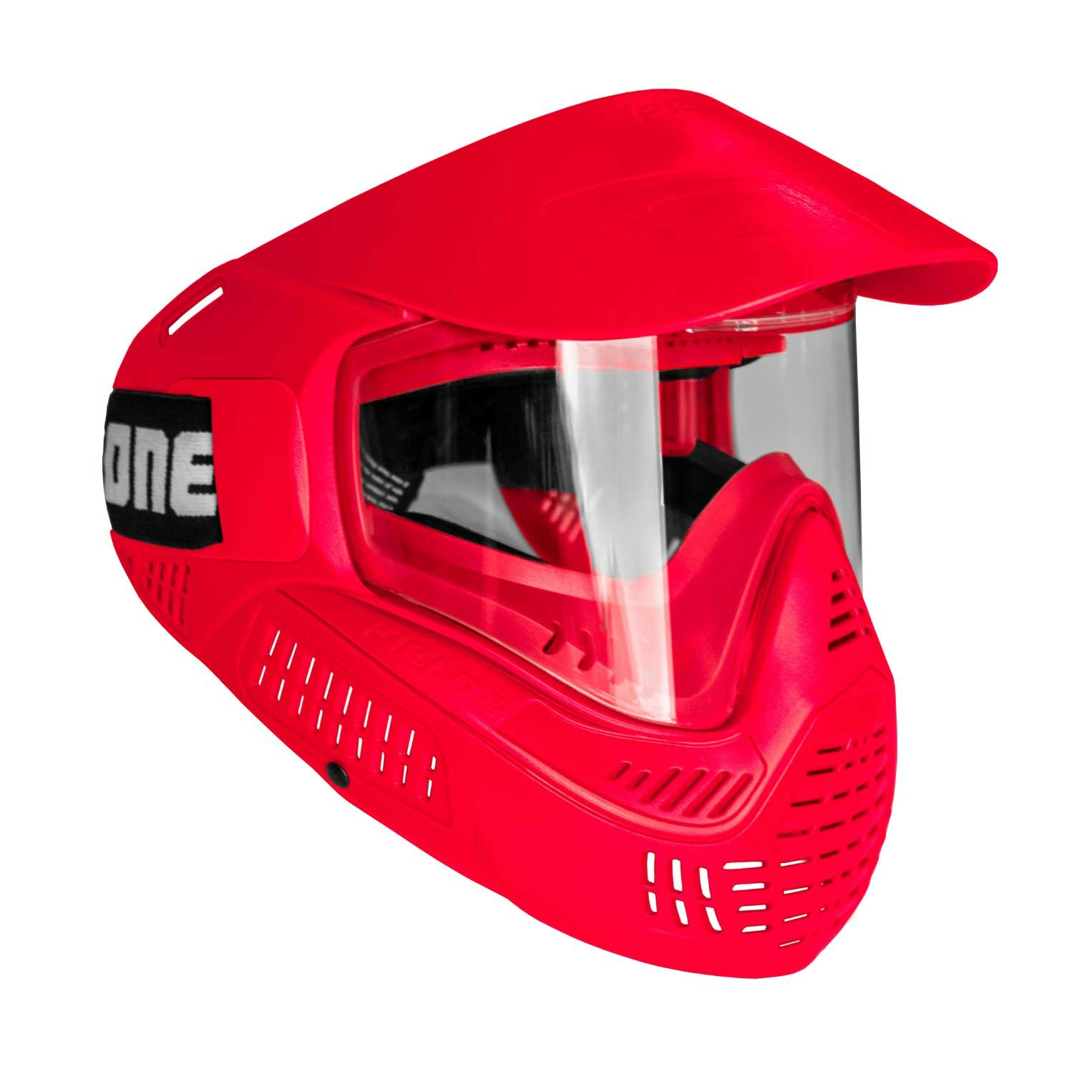 FIELDpb ONE Goggle Red (Single Lens) Rubber Foam