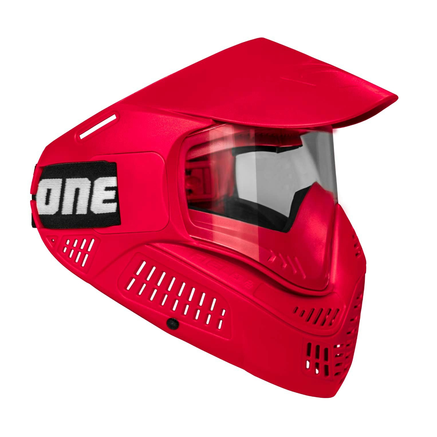 FIELDpb ONE Goggle Red (Single Lens) Rubber Foam