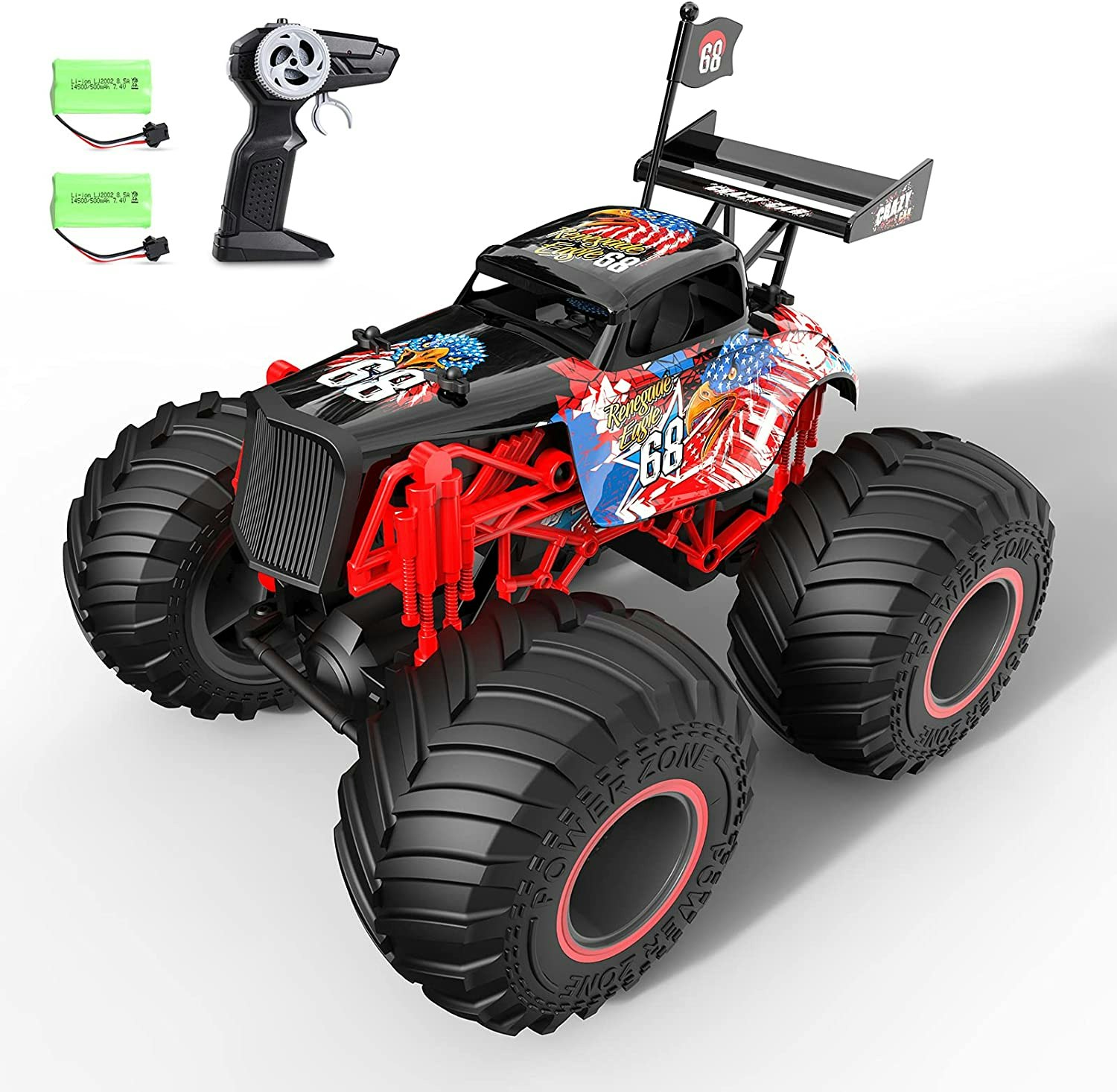 Tech RC Monster Truck Eagle 68 Radiostyrd Bil