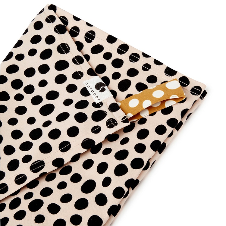 Coracor Abstract Dot Sand Baby blanket