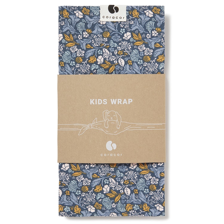 Coracor Tinyflower Blue Doll Wrap