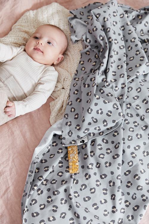 Coracor Leo Dove Grey Baby blanket