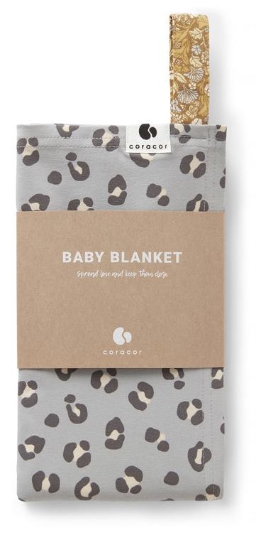 Coracor Leo Dove Grey Baby blanket