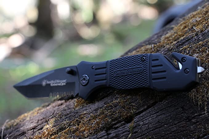 Smith & Wesson® Extreme OPS Rescue Knife - Räddningskniv