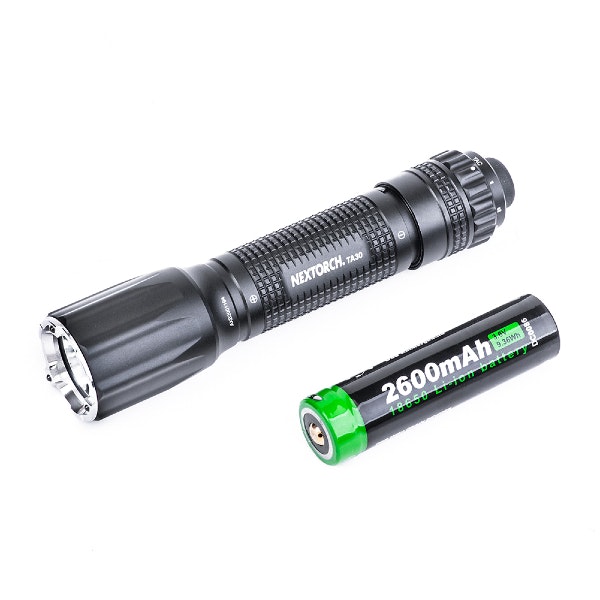 NEXTORCH TA30 One-Step-Strobe Tactical Flashlight 1100 LM