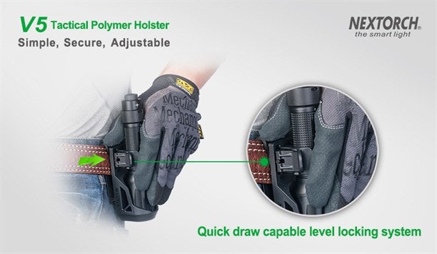 NEXTORCH V5 Holster - Ficklampshölster