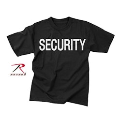 ROTHCO Two-Sided Security T-Shirt - Svart