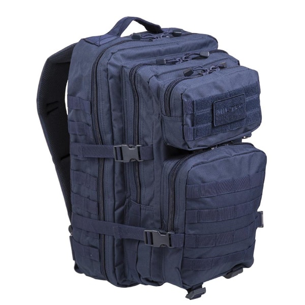 MIL-TEC by STURM US Assault Pack Large 36L - Blå POLIS