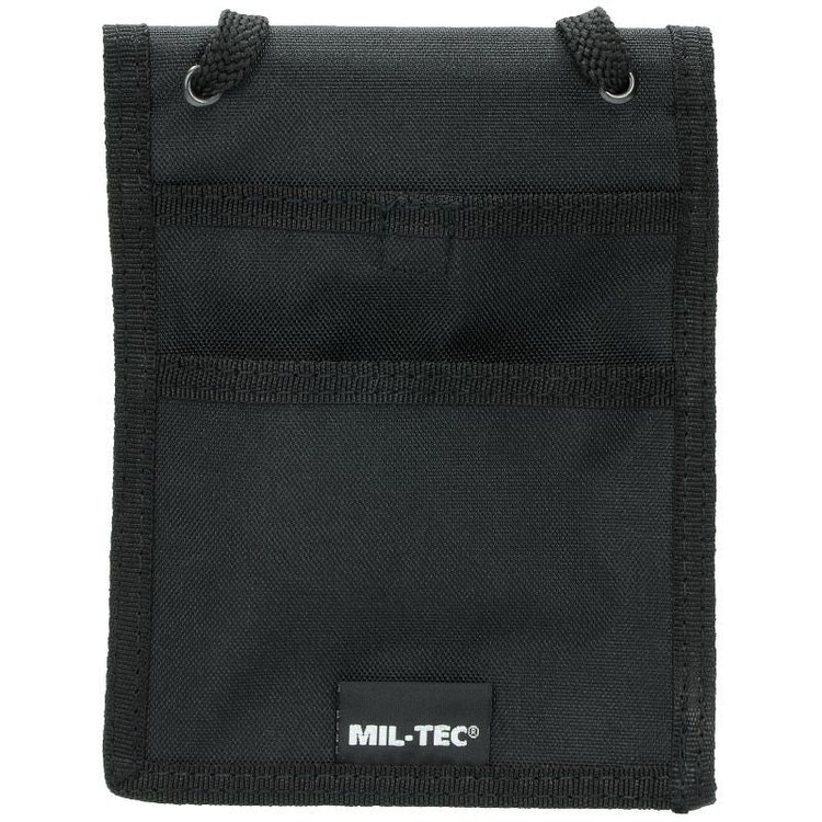 MIL-TEC by STURM NECK WALLET - BLACK