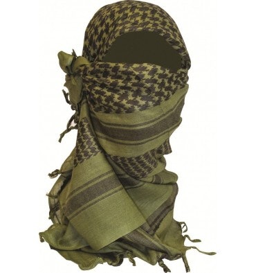 MIL-TEC by STURM Scarf Shemagh Olive/Black