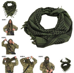 MIL-TEC by STURM Scarf Shemagh Olive/Black