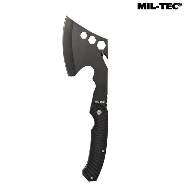 MIL-TEC by STURM BLACK AXE WITH TOOLS AND POUCH