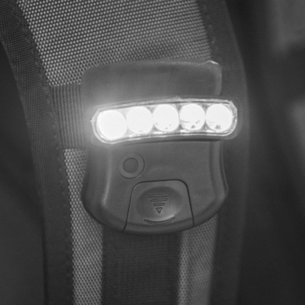 MIL-TEC by STURM Clip Lampa 5 LED - Svart