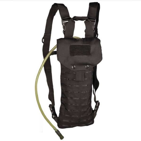 MIL-TEC by STURM LASER CUT HYDRATION PACK 2,5L - Svart