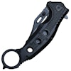 BLACKFIELD Lizard Karambit Kniv - Svart