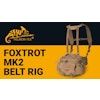 HELIKON-TEX FOXTROT MK2 BELT RIG® - CORDURA® - Shadow Grey