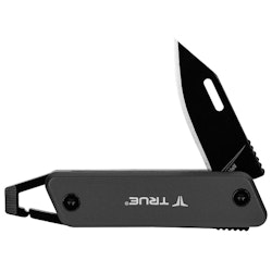 TRUE UTILITY Modern Keychain Knife - Black