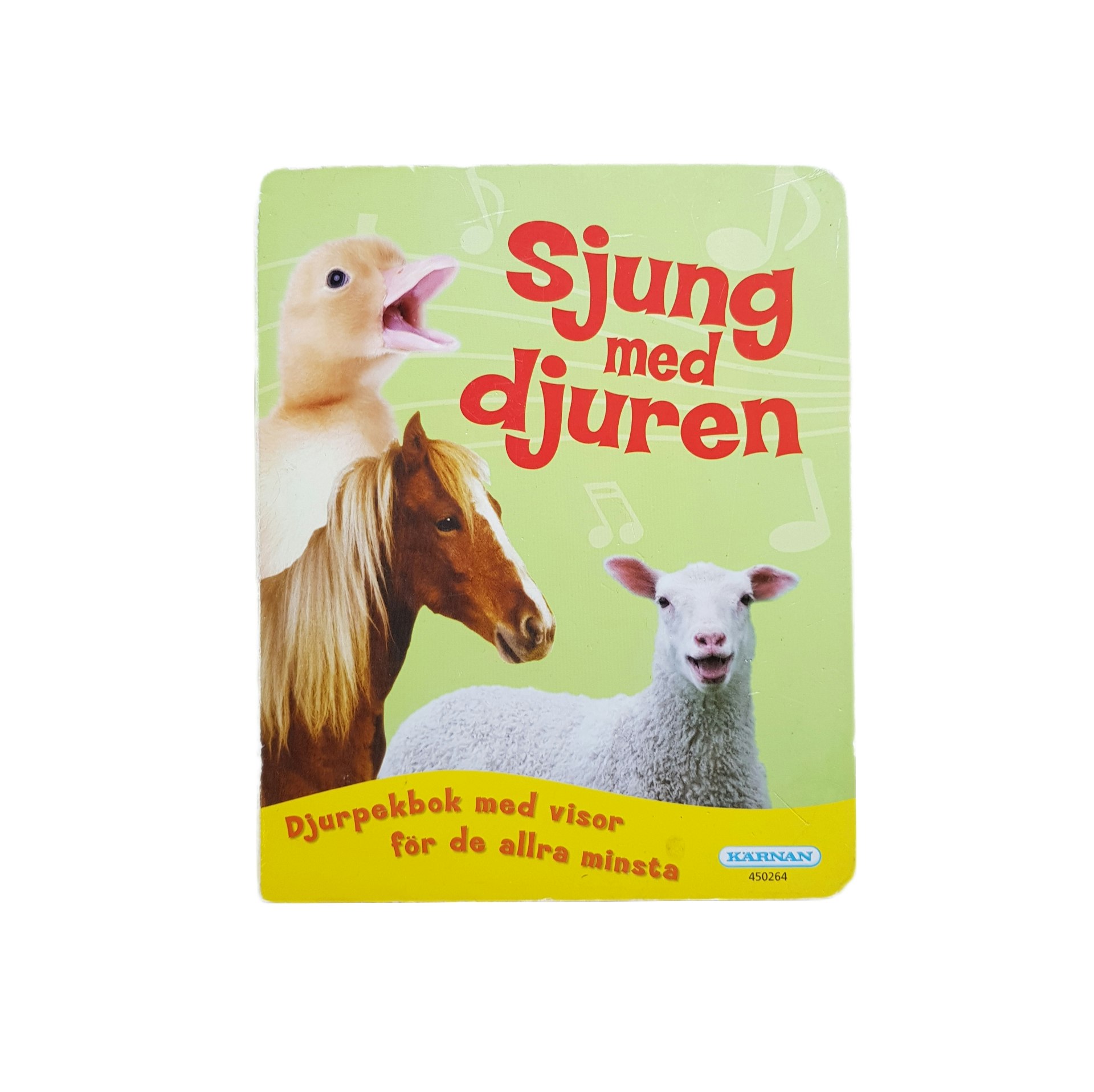 Sjung med djuren, board book