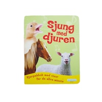 Sjung med djuren, board book