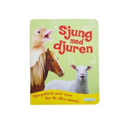 Sjung med djuren, board book