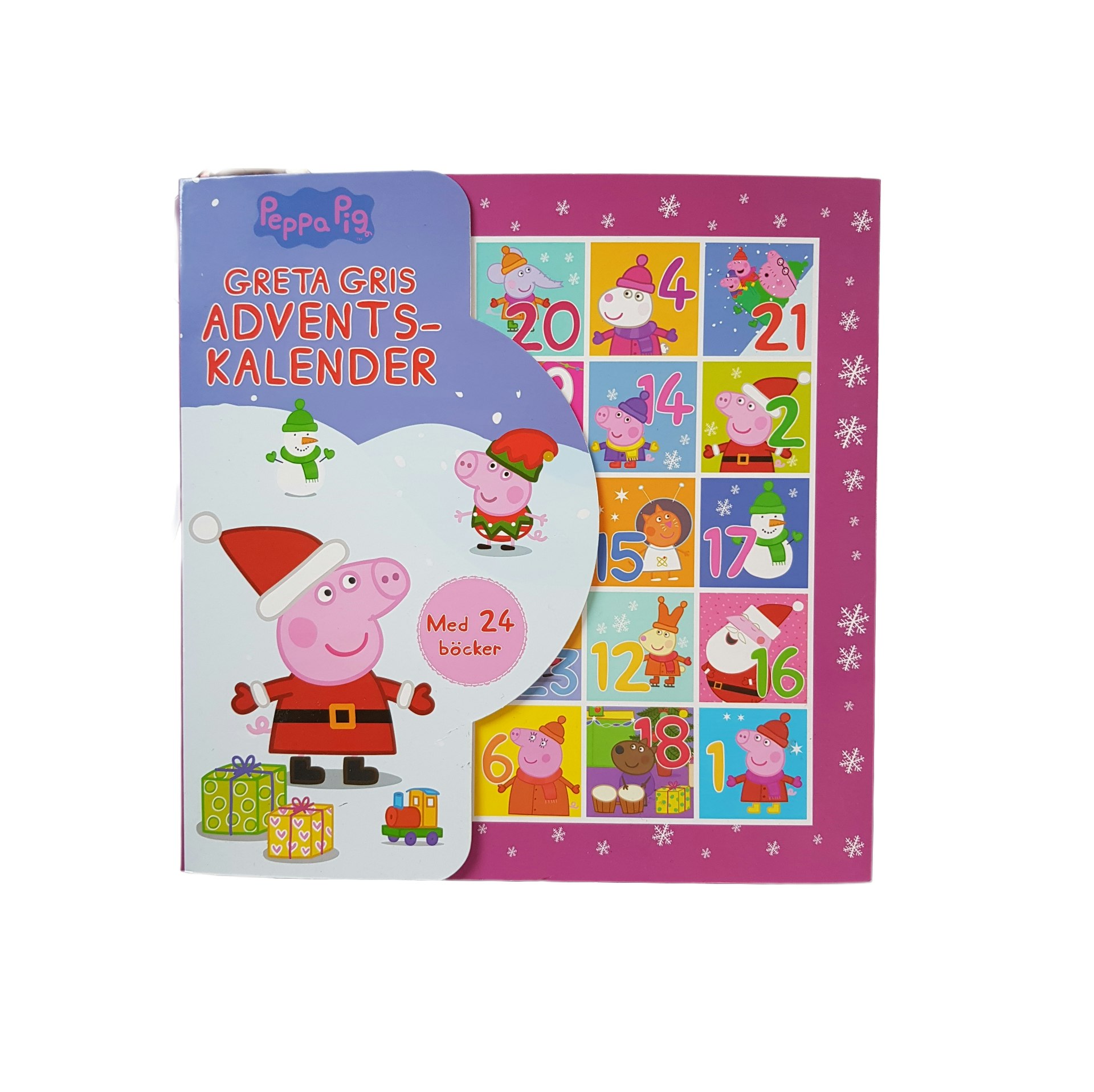 Adventskalender med Greta Gris